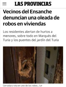 robos en valencia